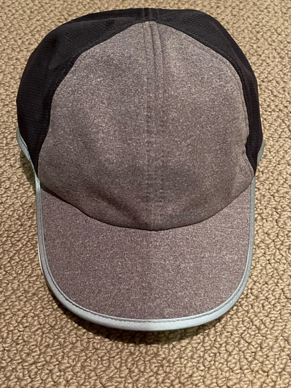 tek gear Gray and Black Athletic Cap